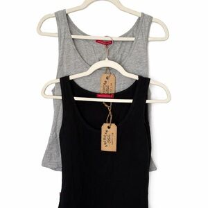 Classic Gray and Black Tank Tops Bundle